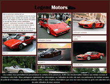 Tablet Screenshot of legendmotors.fr